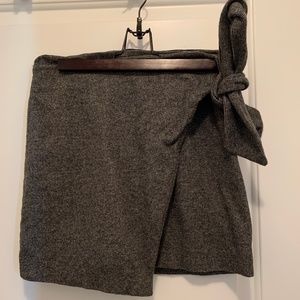 Wilfred Wool Blend Mini Skirt